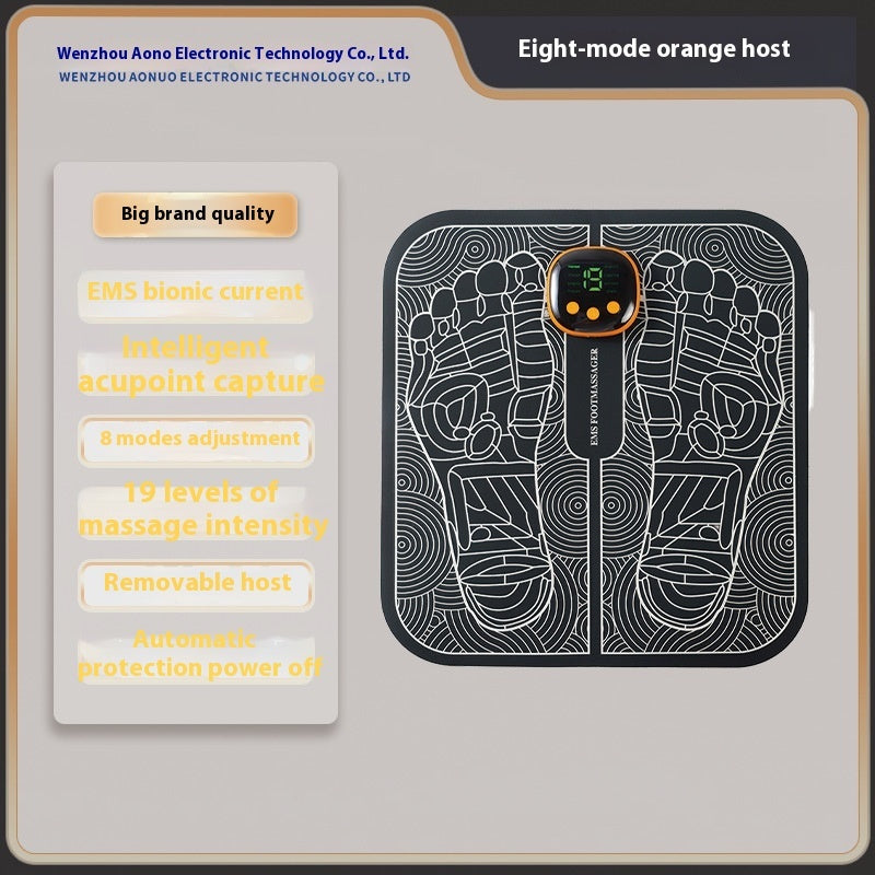 USB Rechargeable Reflexology Foot Massager Mat | Sole Massage for Home
