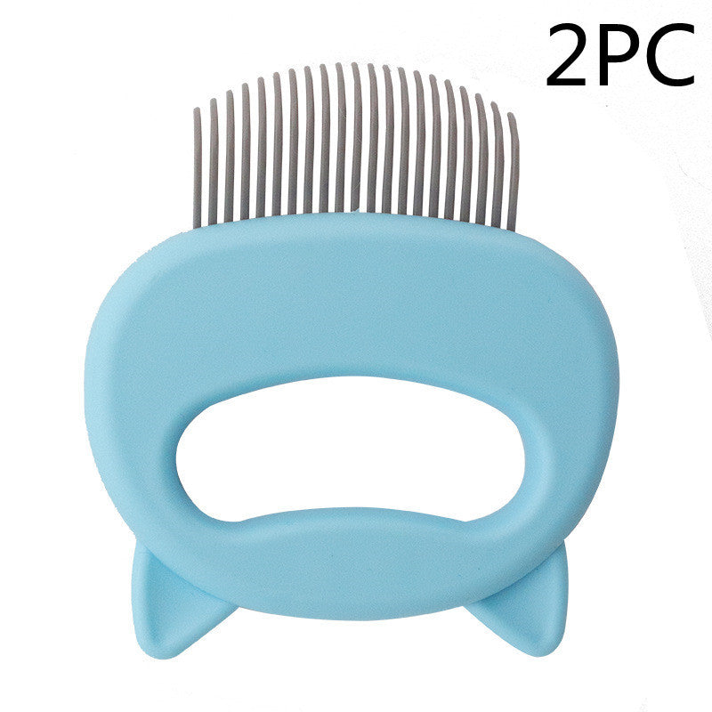 Pet Hair Removal Massaging Comb | Grooming Tool for Dogs & Cats