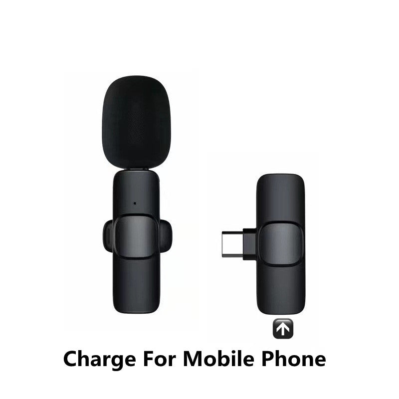 Wireless Lavalier Microphone | Portable Mini Mic for iPhone & Android