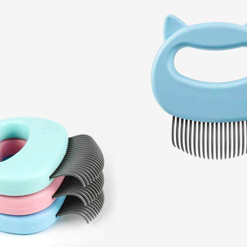 Pet Hair Removal Massaging Comb | Grooming Tool for Dogs & Cats