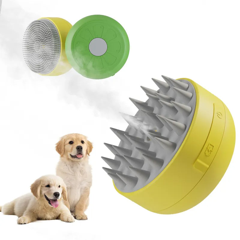 Electric Pet Grooming Spray Comb | Hair, Lice & Massage Tool for Cats & Dogs
