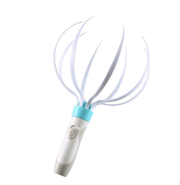 Electric 8-Claw Head & Scalp Massager | Vibration Household Body Care Device