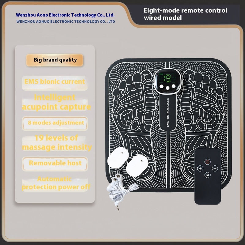 USB Rechargeable Reflexology Foot Massager Mat | Sole Massage for Home