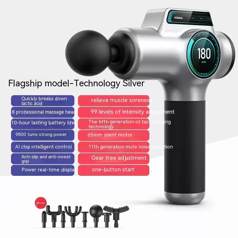 Small Massage Gun | Household Muscle Massager & Recovery Tool