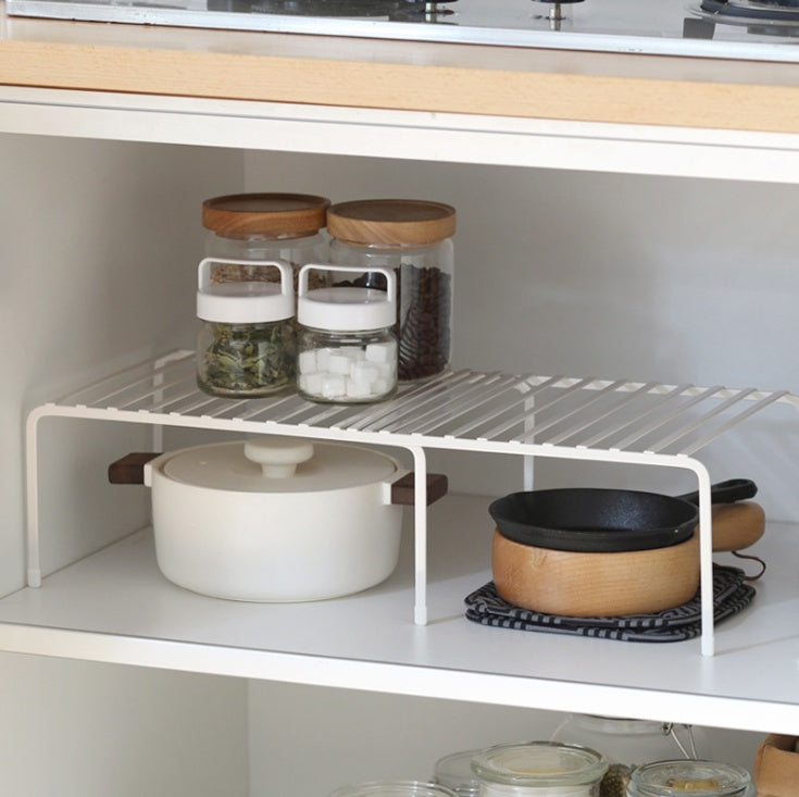 Retractable Kitchen Rack | Multi-Layer Storage Single Shelf Organizer