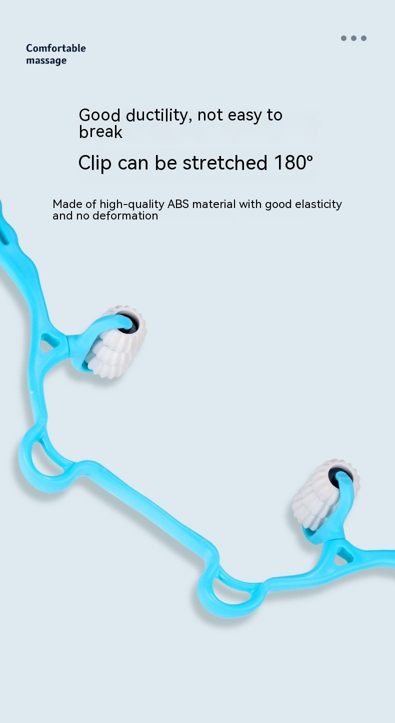 Manual Neck & Shoulder Massager Clamp | Multifunctional Muscle Relief Tool