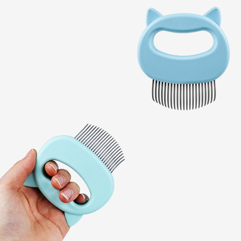 Pet Hair Removal Massaging Comb | Grooming Tool for Dogs & Cats