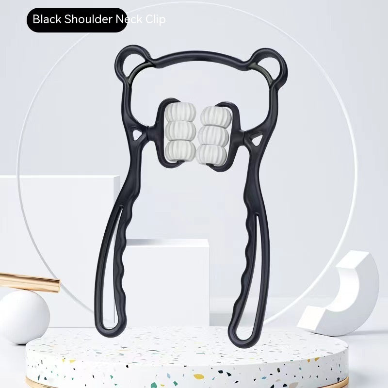 Manual Neck & Shoulder Massager Clamp | Multifunctional Muscle Relief Tool