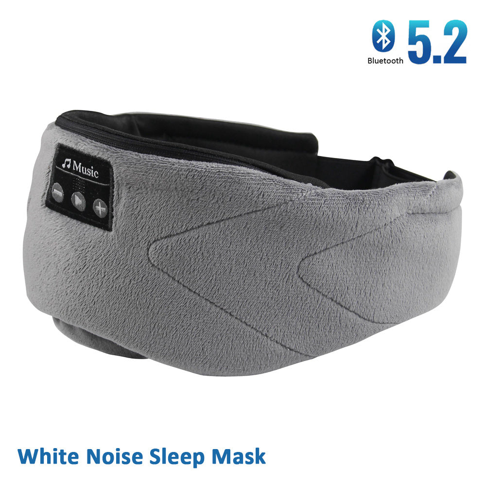 White Noise Bluetooth Sleep Eye Mask | Wireless Relaxing Sleep Mask with Music
