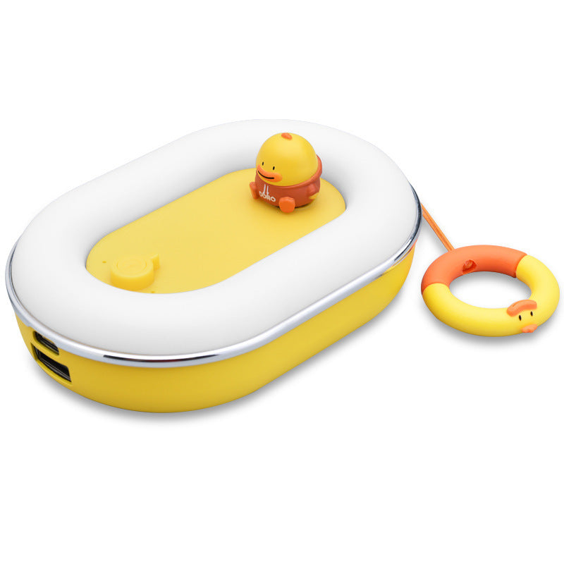 Rechargeable LED USB Hand Warmer & Power Bank | Cute Pocket Gadget
