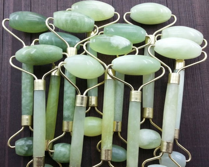 Jade Facial Massage Roller | Beauty & Skincare Massage Tool