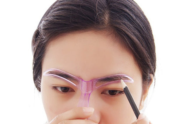Eyeliner & Eyebrow Stencil Card | Special Makeup Guide Tool