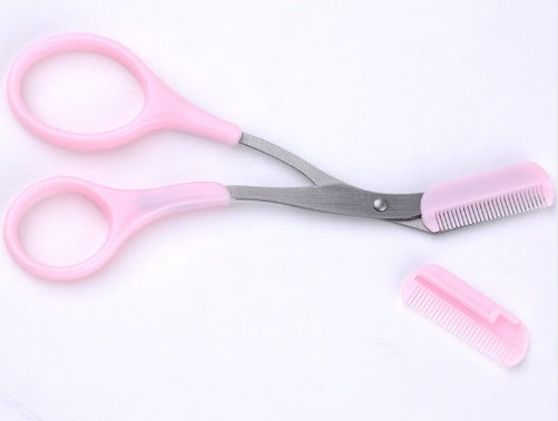 Eyebrow Scissors with Comb – Precision Beauty Tool for Trimming & Shaping