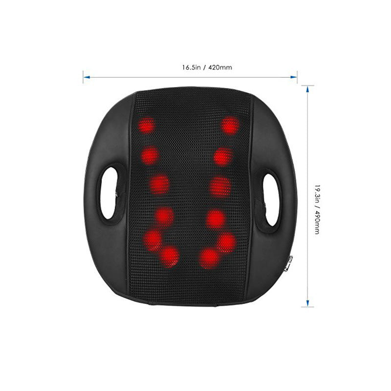 Portable Lumbar Spine Back Massager | Carry Anywhere Support Device