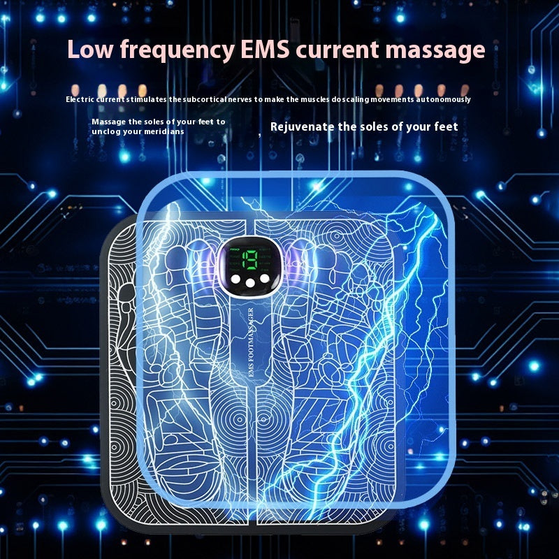USB Rechargeable Reflexology Foot Massager Mat | Sole Massage for Home