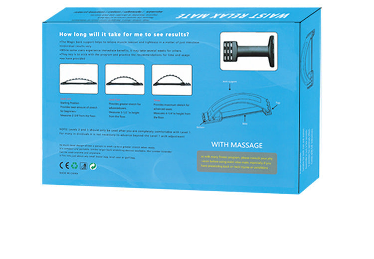 Acupuncture Lumbar Massager | Back Pain Relief & Lumbar Support Device