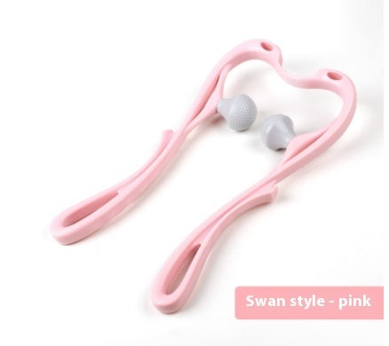 6-Wheel Manual Neck Massager Roller | Muscle Relaxation & Pain Relief Tool