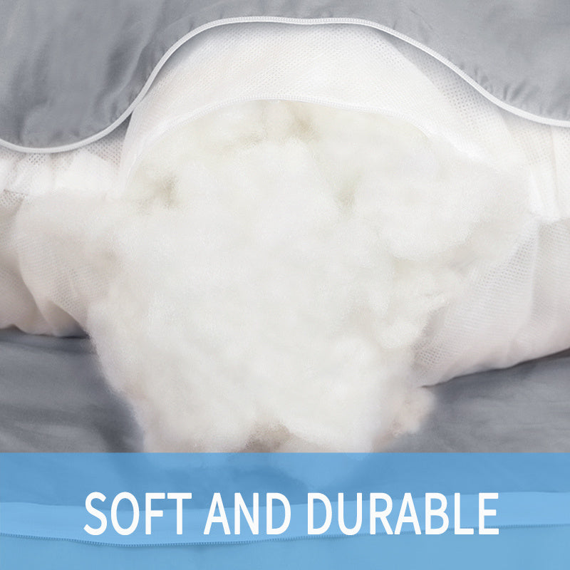 U-Shaped Maternity Pillow | Ice Silk Pregnancy Sleeping Support Cushion