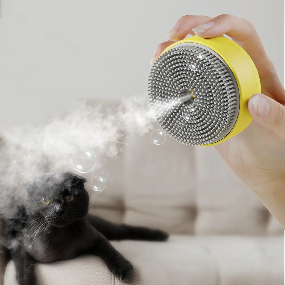 Electric Pet Grooming Spray Comb | Hair, Lice & Massage Tool for Cats & Dogs