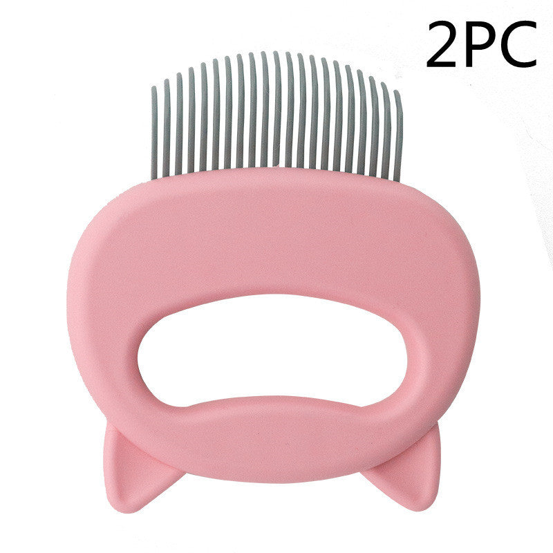Pet Hair Removal Massaging Comb | Grooming Tool for Dogs & Cats