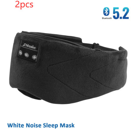 White Noise Bluetooth Sleep Eye Mask | Wireless Relaxing Sleep Mask with Music