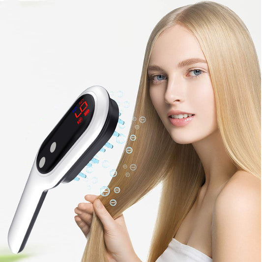 Electric Hair & Scalp Massage Comb | Magnetic Therapy Head Massager