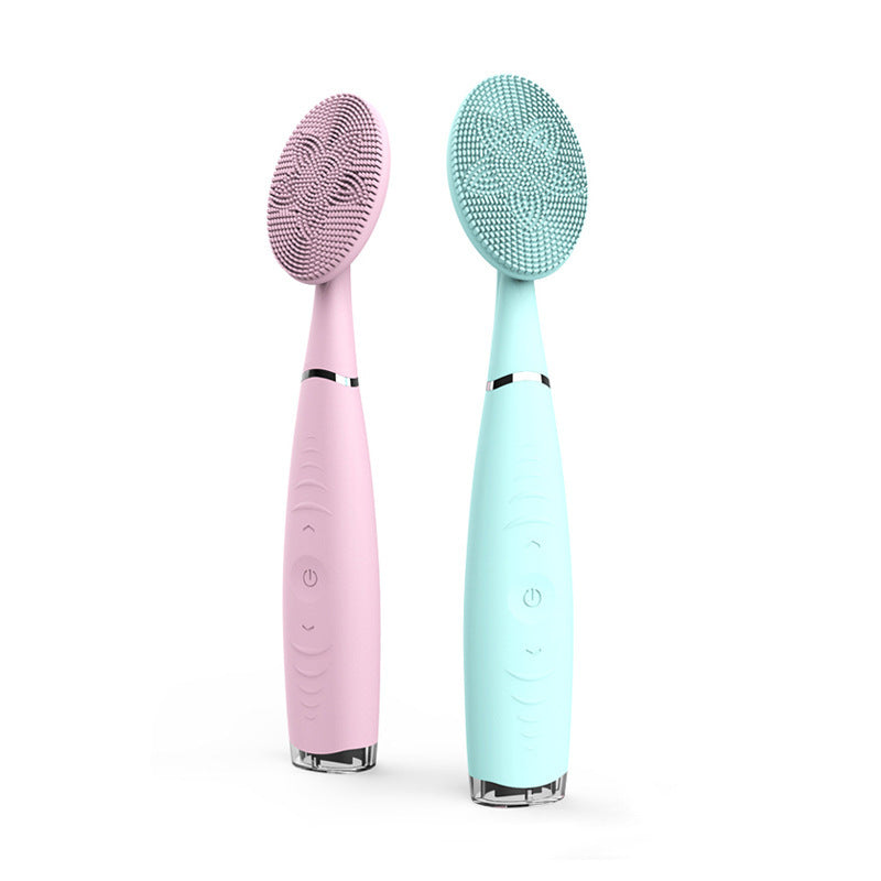 Waterproof Silicone Facial Cleansing Brush | Portable Electric Pore Cleaner