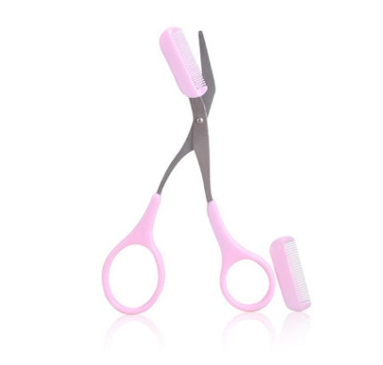 Eyebrow Scissors with Comb – Precision Beauty Tool for Trimming & Shaping