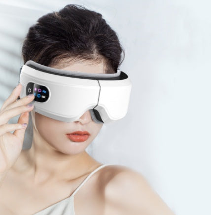 Bluetooth Eye Massager | Air Pressure & Vibration for Migraine Relief & Better Sleep