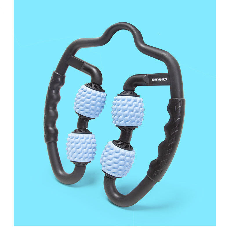Manual Leg Massager Roller | Muscle Relaxation & Pain Relief Tool