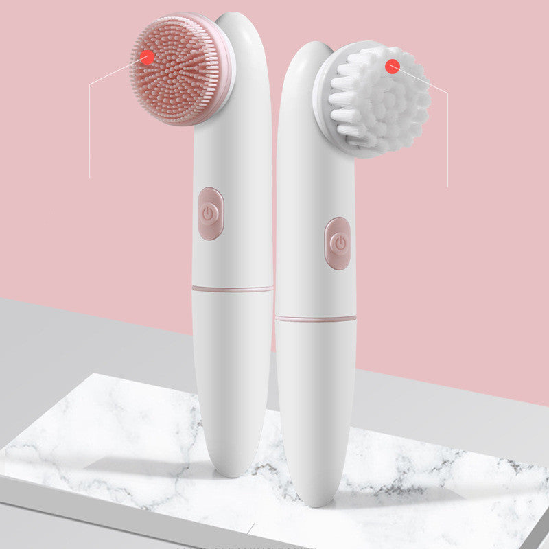 Electric Silicone Facial Cleansing Brush | Pore Cleaner & Skin Care Tool