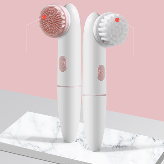 Electric Silicone Facial Cleansing Brush | Pore Cleaner & Skin Care Tool