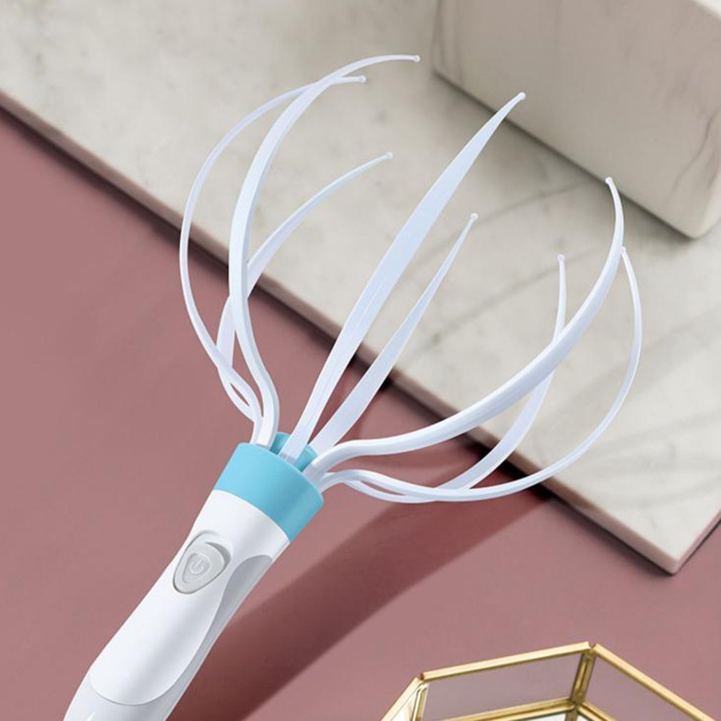 Electric 8-Claw Head & Scalp Massager | Vibration Household Body Care Device