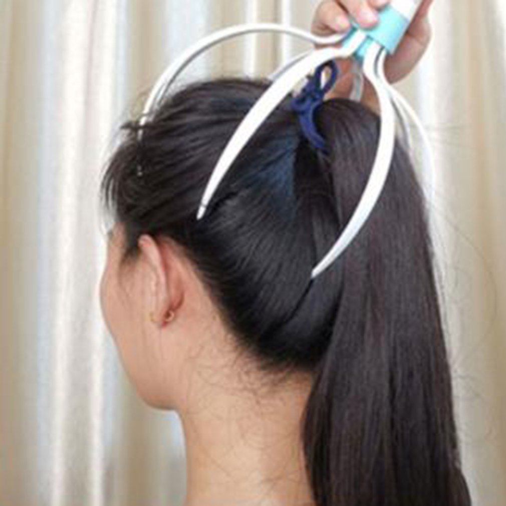 Electric 8-Claw Head & Scalp Massager | Vibration Household Body Care Device