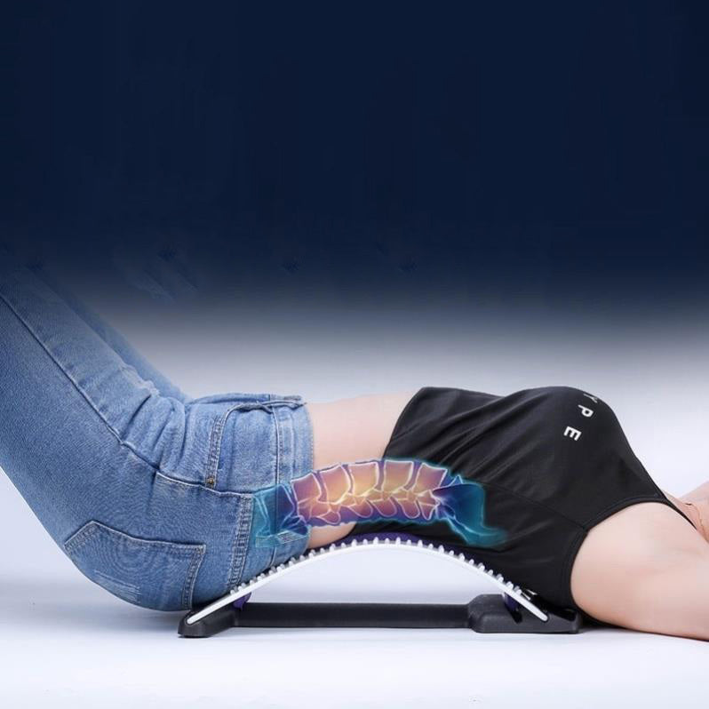 Back Traction Lumbar Spine Support | Sleep Corrector & Scoliosis Massager