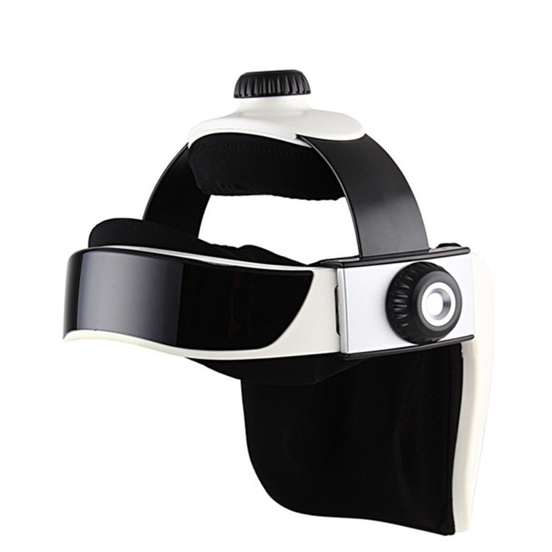 Electric Head & Scalp Massager Helmet | Stress Relief Device