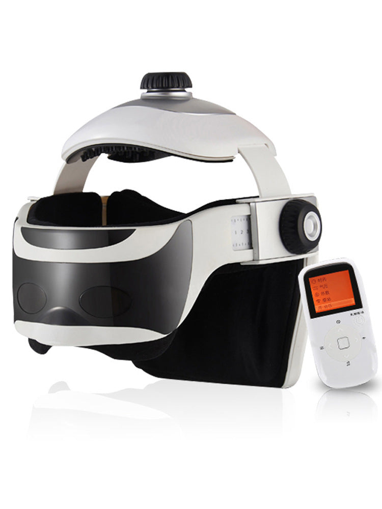Electric Head & Scalp Massager Helmet | Stress Relief Device