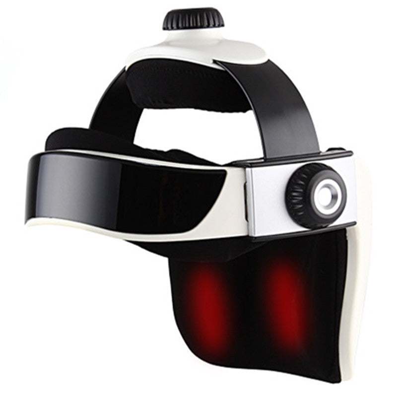 Electric Head & Scalp Massager Helmet | Stress Relief Device