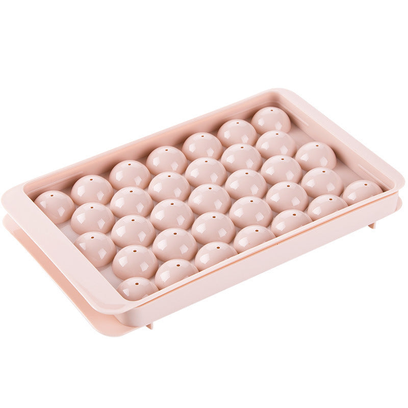 3D Round Ice Cube Tray – Silicone Ball Ice Mold Maker for Drinks, Whiskey, Cocktails & Party Use