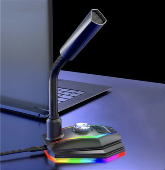 USB Wired Computer Microphone | Capacitor Gaming & Streaming Mic