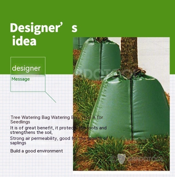 Reusable Slow-Release PVC Irrigation Bags | Heavy-Duty Tree Watering Bags
