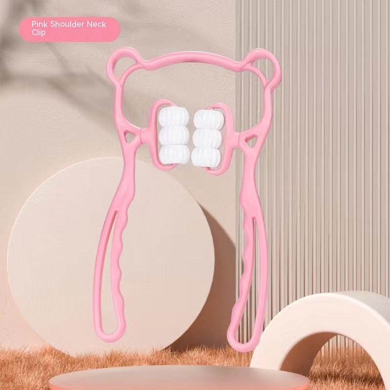 Manual Neck & Shoulder Massager Clamp | Multifunctional Muscle Relief Tool