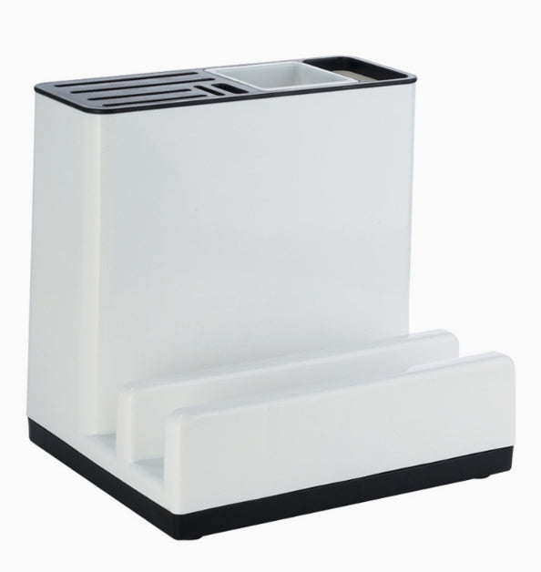 Kitchen Storage Racks | Knife & Tableware Plastic Holder Organizer