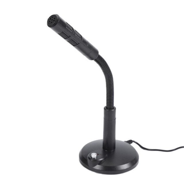 USB Computer Microphone | Plug & Play Voice Recording Mic for PC & Laptop