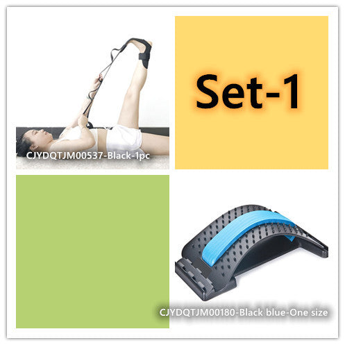 Lumbar Traction Device | Waist Support for Back Pain & Disc Relief