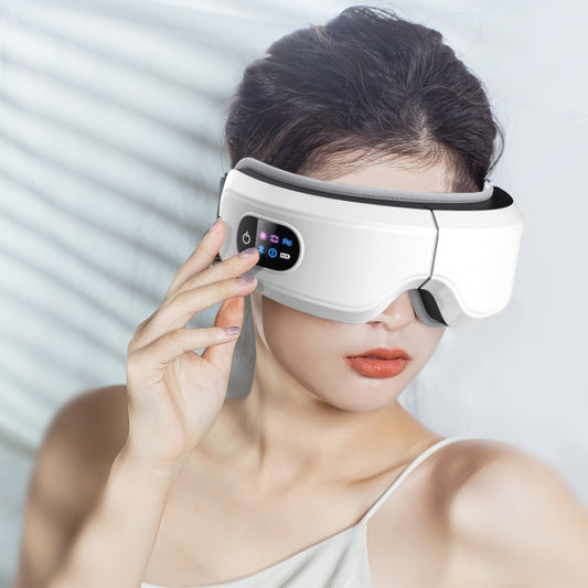 Bluetooth Eye Massager | Air Pressure & Vibration for Migraine Relief & Better Sleep