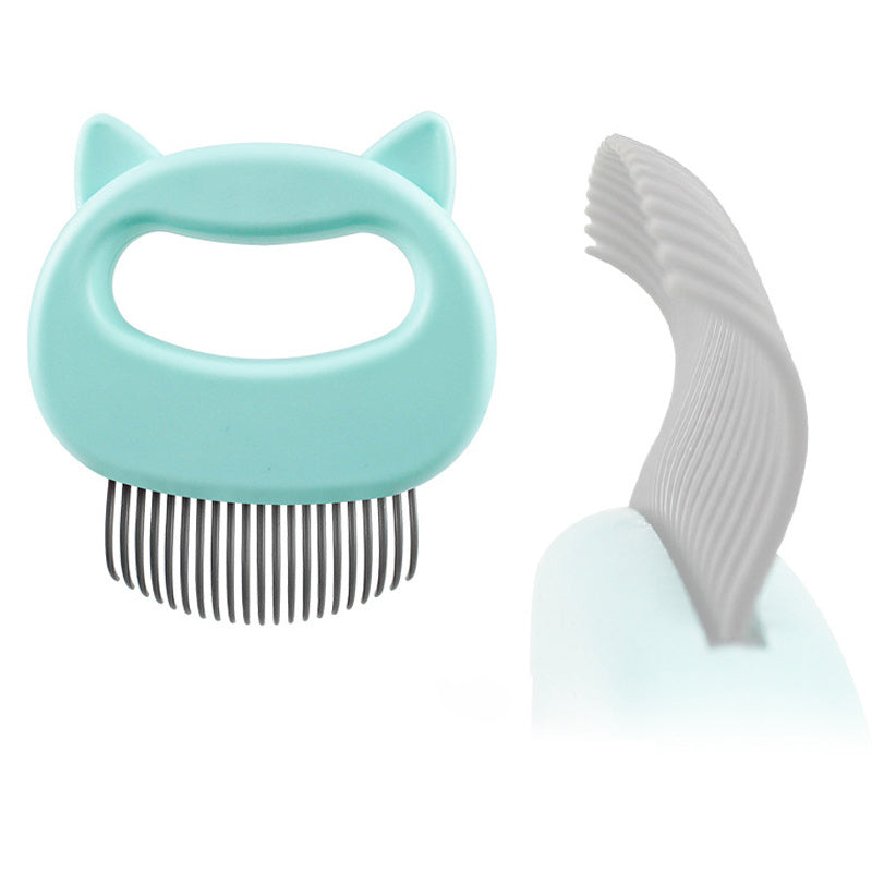 Pet Hair Removal Massaging Comb | Grooming Tool for Dogs & Cats