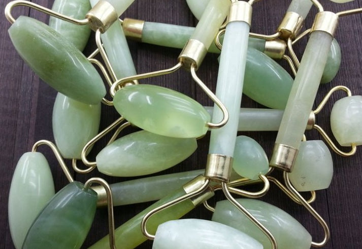 Jade Facial Massage Roller | Beauty & Skincare Massage Tool
