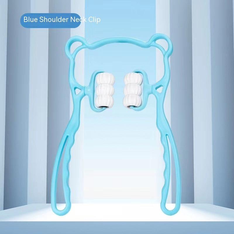 Manual Neck & Shoulder Massager Clamp | Multifunctional Muscle Relief Tool
