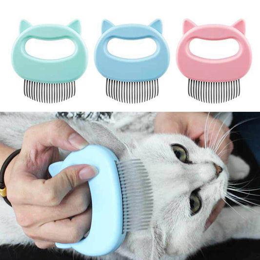Pet Hair Removal Massaging Comb | Grooming Tool for Dogs & Cats